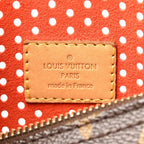Monogram Perforated Speedy 30 Orange