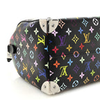 LV X TM Monogram Multicolor Speedy Soft 30 Black