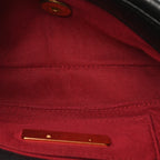 Lambskin Quilted Chanel 19 Waist Bag Black