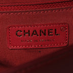 Lambskin Quilted New Medium Boy Flap Red