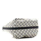 GG Supreme Monogram Denim Small Totissima Reversible Tote Beige Blue