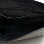 GG Supreme Monogram Web Flap Messenger Bag Black