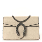Dollar Calfskin Crystal Super Mini Dionysus Shoulder Bag Mystic White Black Diamond