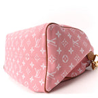 Calfskin Monogram Speedy P9 Bandouliere 40 Pink Sakura
