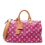 Calfskin Monogram Speedy P9 Bandouliere 40 Agate
