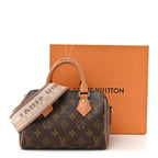 Monogram Speedy Bandouliere 20 Beige