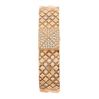 18K Rose gold Diamond 15mm Medor Joaillerie Quartz Watch
