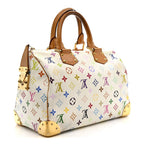 Monogram Multicolor Speedy 30 White