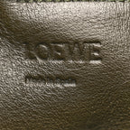 Suede Flamenco Satchel Bottle Green