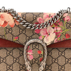 GG Supreme Monogram Blooms Mini Dionysus Shoulder Bag Beige Multicolor Dry Rose