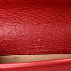 Dollar Calfskin Swarovski Crystal Small Dionysus Shoulder Bag Hibiscus Red