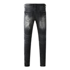 PURPLE  Fashion Jeans 9135