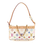 LV X TM Monogram Multicolor Pochette Accessories White