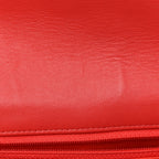 Lambskin Quilted Mini Rectangular Flap Red
