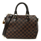 Damier Ebene Speedy Bandouliere 25