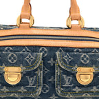 Monogram Denim Neo Speedy Blue